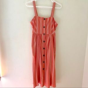 New | Forever 21 | Striped Midi Summer Dress